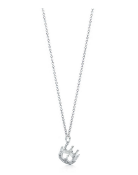 Tiffany Crown Charm Chain Necklace Stylish Jewelry Sale Online Women Birthday Gift Chicago GRP02344