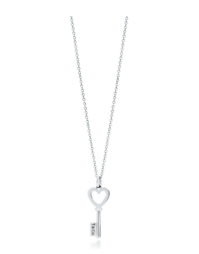 Replica Tiffany Keys Heart Key Pendant Necklace Fine Jewelry Four Seasons 2018 New Fashion Women 35483853